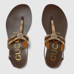 Gucci Women’s Interlocking G Web sandal - Image 3
